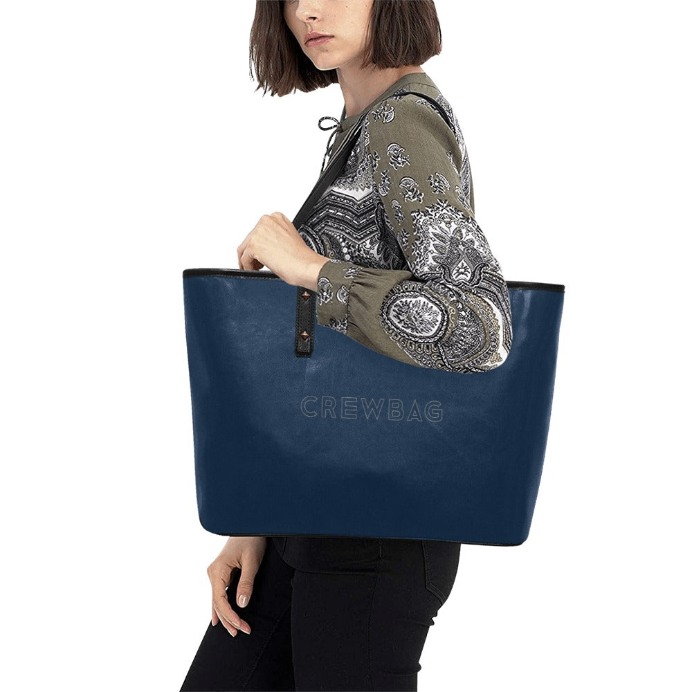 CrewBag PU Leather Tote Bag