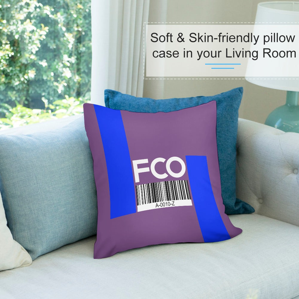 FCO Plush pillow case (double-sided)