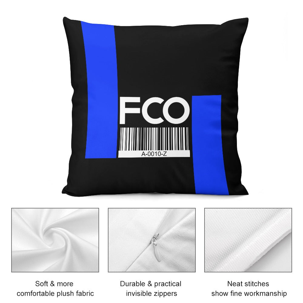 FCO Plush pillow case (double-sided)