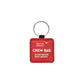 RED Square CREW ID Tag