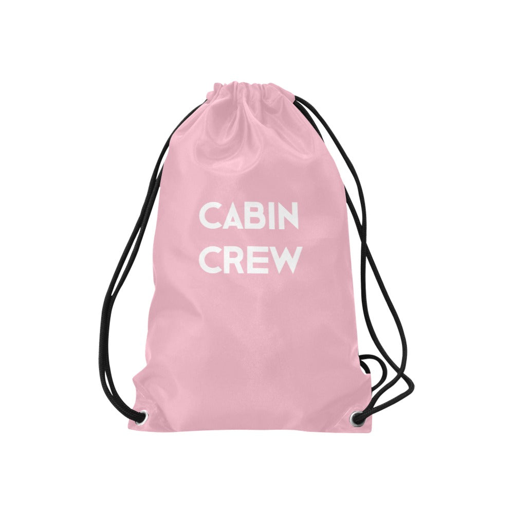 Cabin Crew Drawstring Bags  (Model 1604) (Small)