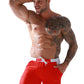 Men's Pocket Lined Tethered Swim Shorts