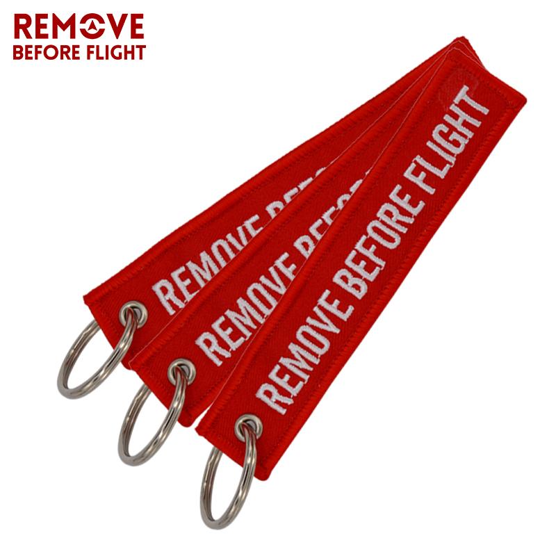 Remove Before Flight Aviation Gifts Key Tag Key Chain