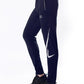 Luminous Icon Stripe Zipper Pocket Activewear Pants
