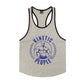 Tops Fitness Workout Cotton Print Singlet Stringer Undershirt Male Casual Summer Vest