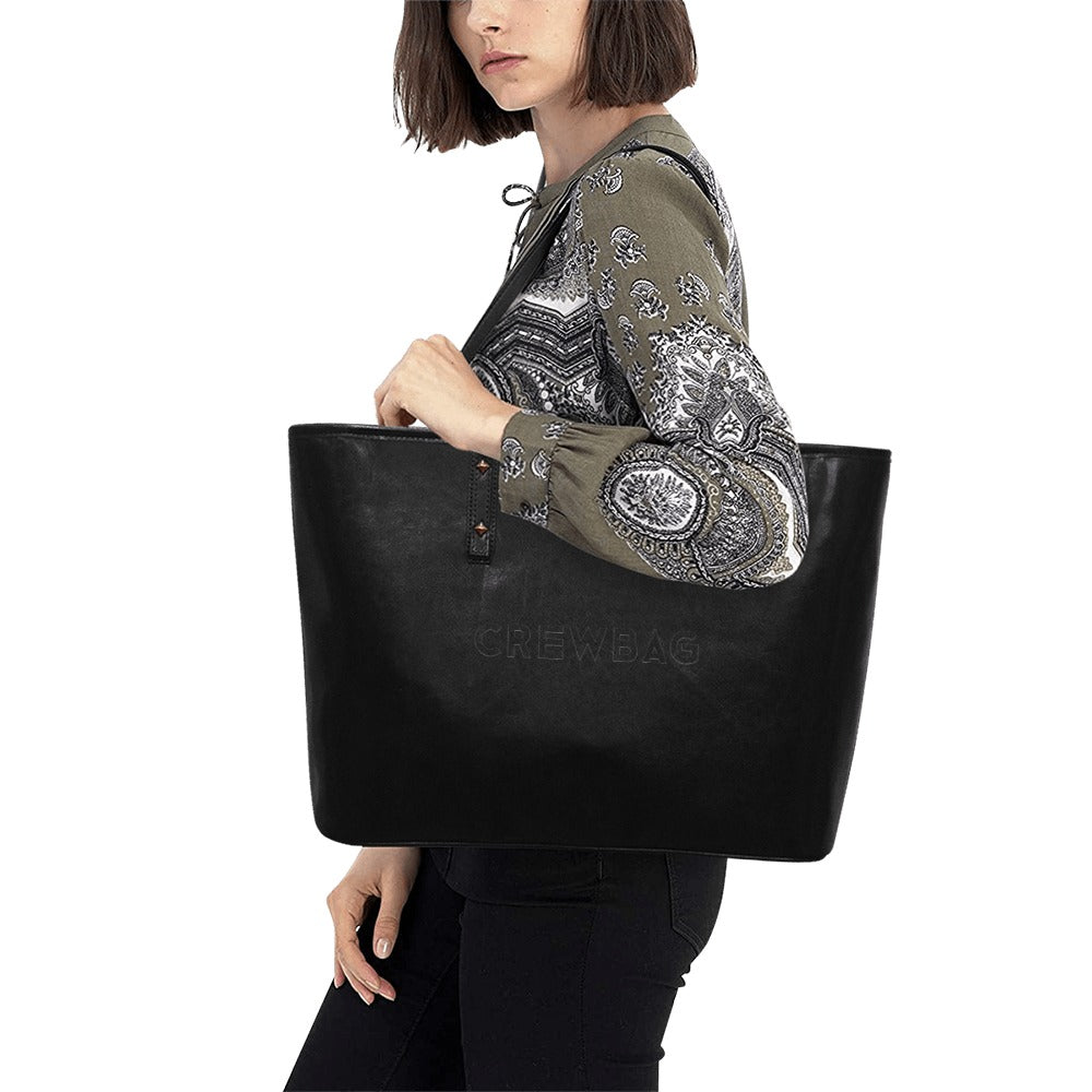 CrewBag PU Leather Tote Bag