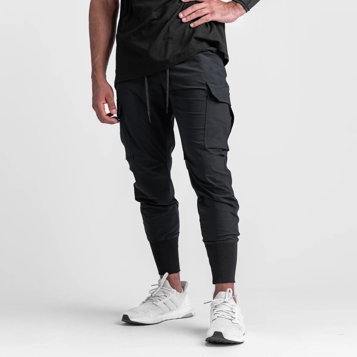 European size sports pants fitness casual pants thin dry leg running training cargo pants men - offline not available