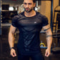 Fitness Clothes Coach Sports T-shirt Muscle Tights Men's High Elastic Training Clothes Short-sleeved Fitness Clothes Men