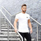 Sport T-Shirt Men Rashgard Quick Dry Fit Running T-Shirt Men Fitness Tshirt Elastic Sportswear Basketball Tshirt