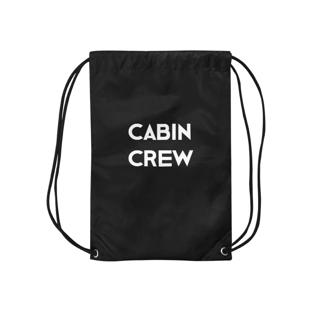 Cabin Crew Drawstring Bags  (Model 1604) (Small)