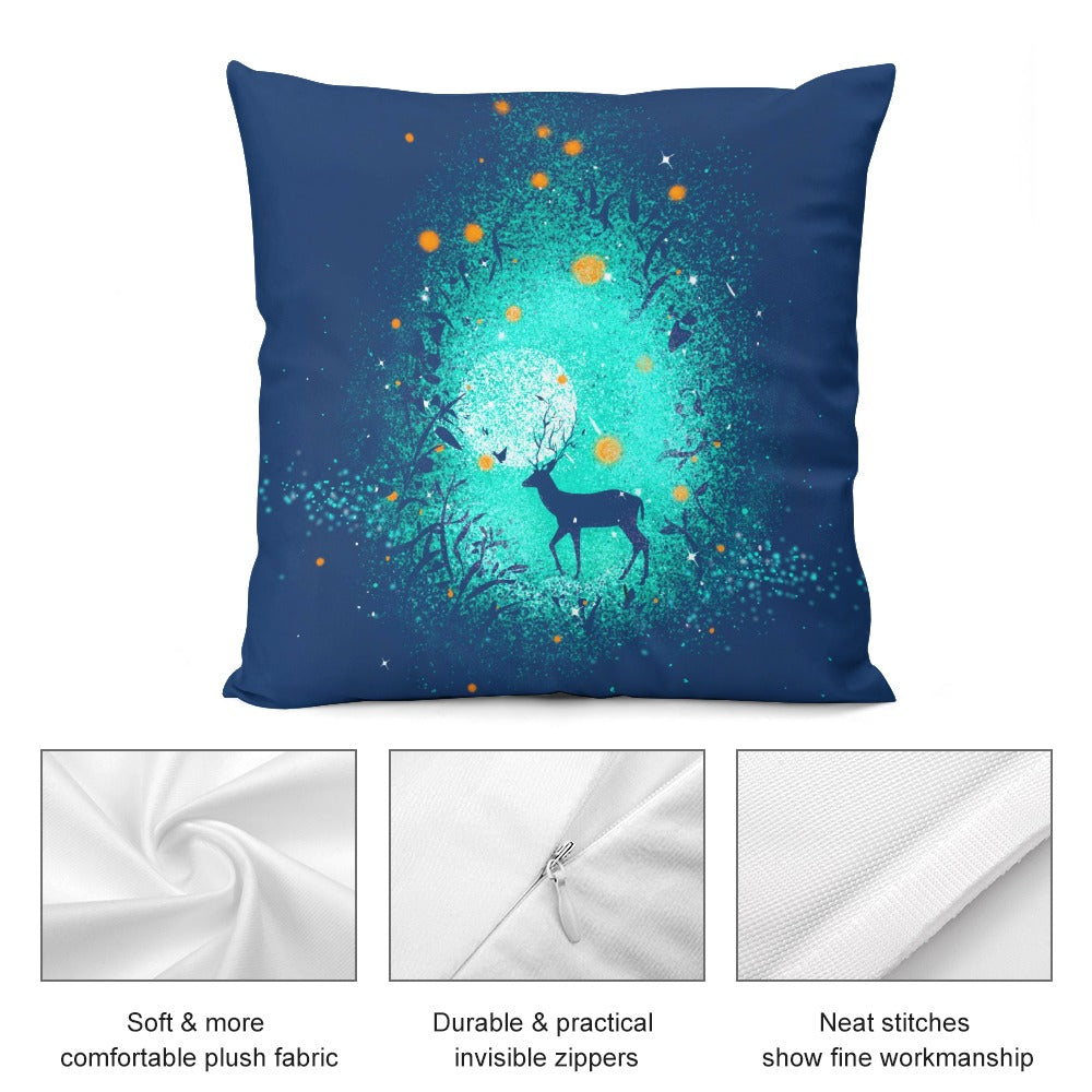 The Pillow collection - Plush pillow case (double-sided design)