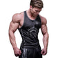 New Gyms Jogger Men Sleeveless Running Bodybuilding Tank Top Muscle Stringer Fitness Shirt Breathable Workout Sport Vest Clothe
