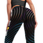 BEE HAVE Neon Women's Comfort Sports Yoga Pants