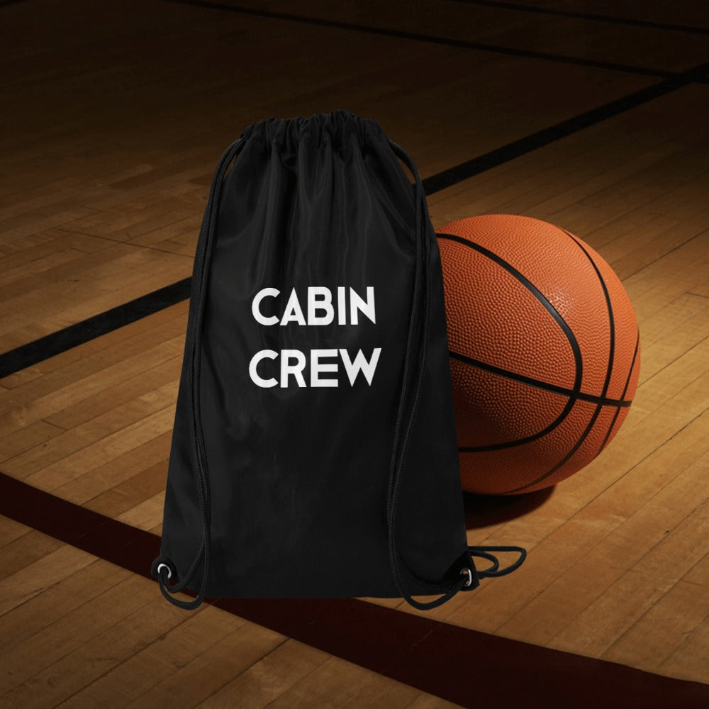 Cabin Crew Drawstring Bags  (Model 1604) (Small)