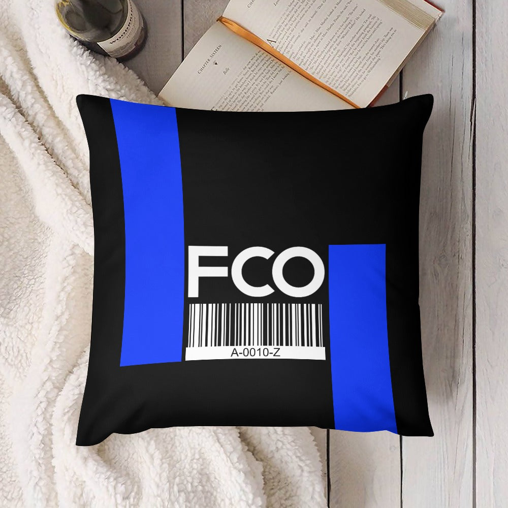 FCO Plush pillow case (double-sided)