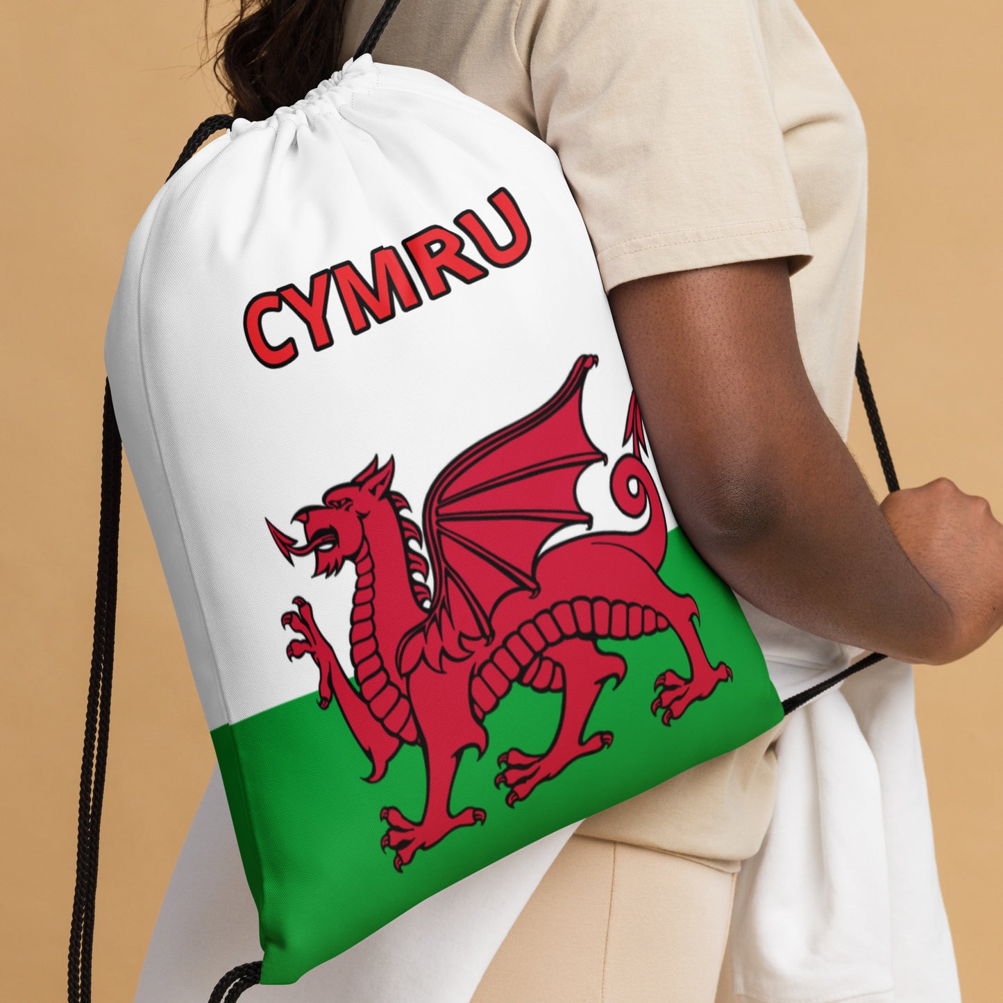 Cymru Wales Drawstring bag