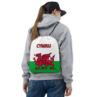 Cymru Wales Drawstring bag