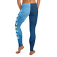 Queen Ale Blue Leggings