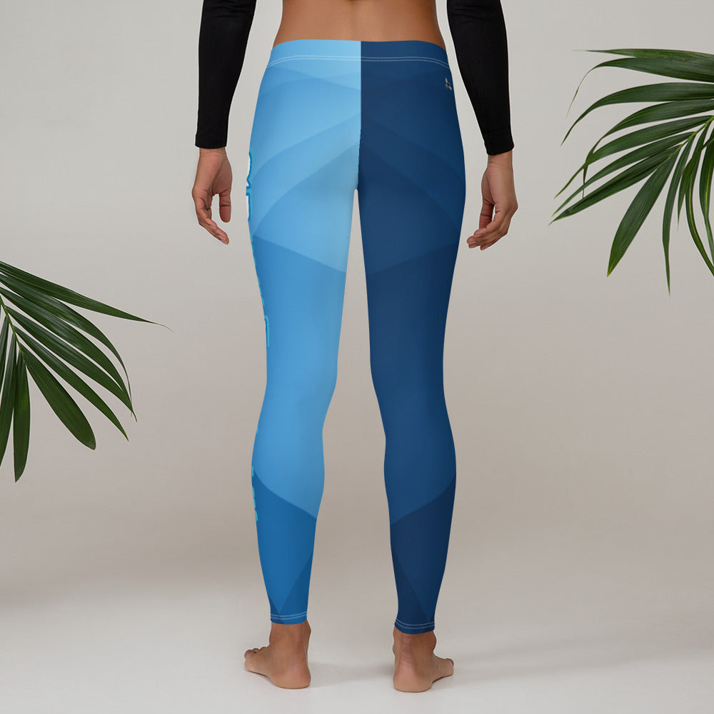 Queen Ale Blue Leggings