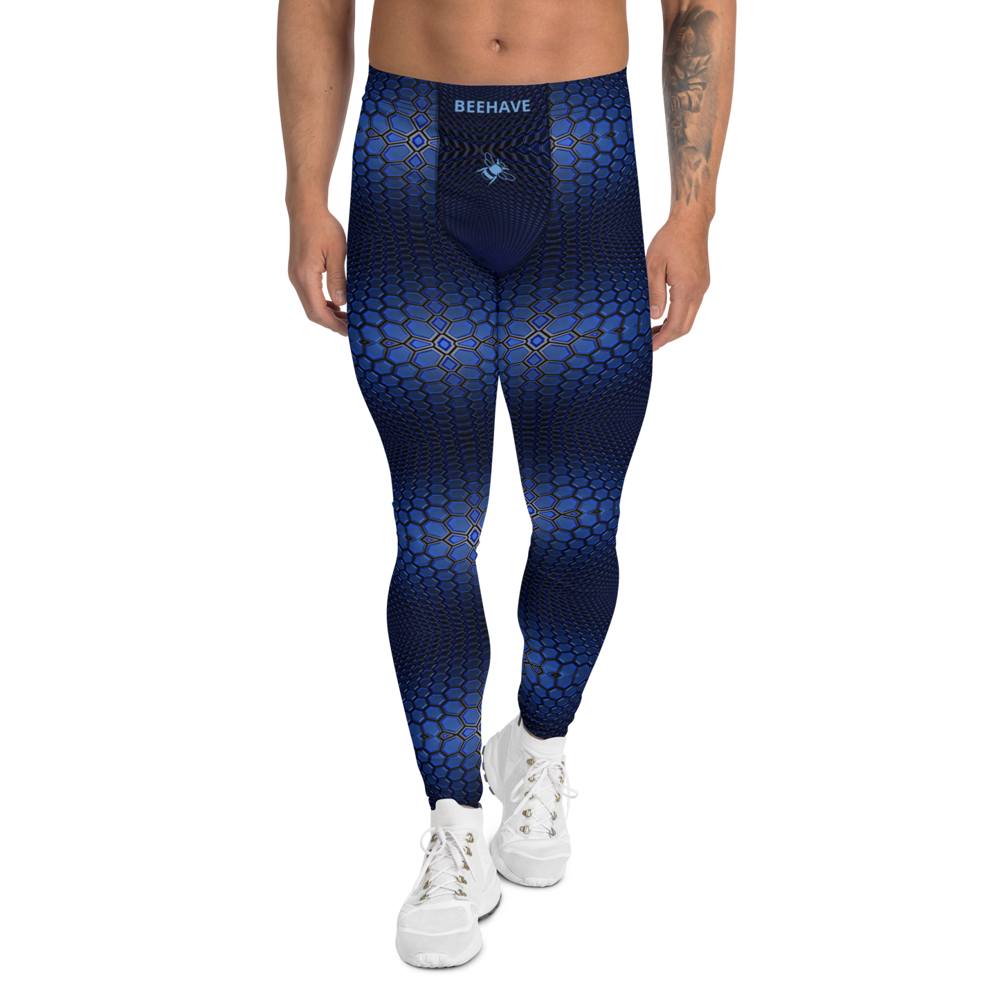 BEEHAVE Blue Men's Leggings