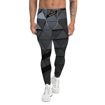 Grey Triangles Men's Leggings