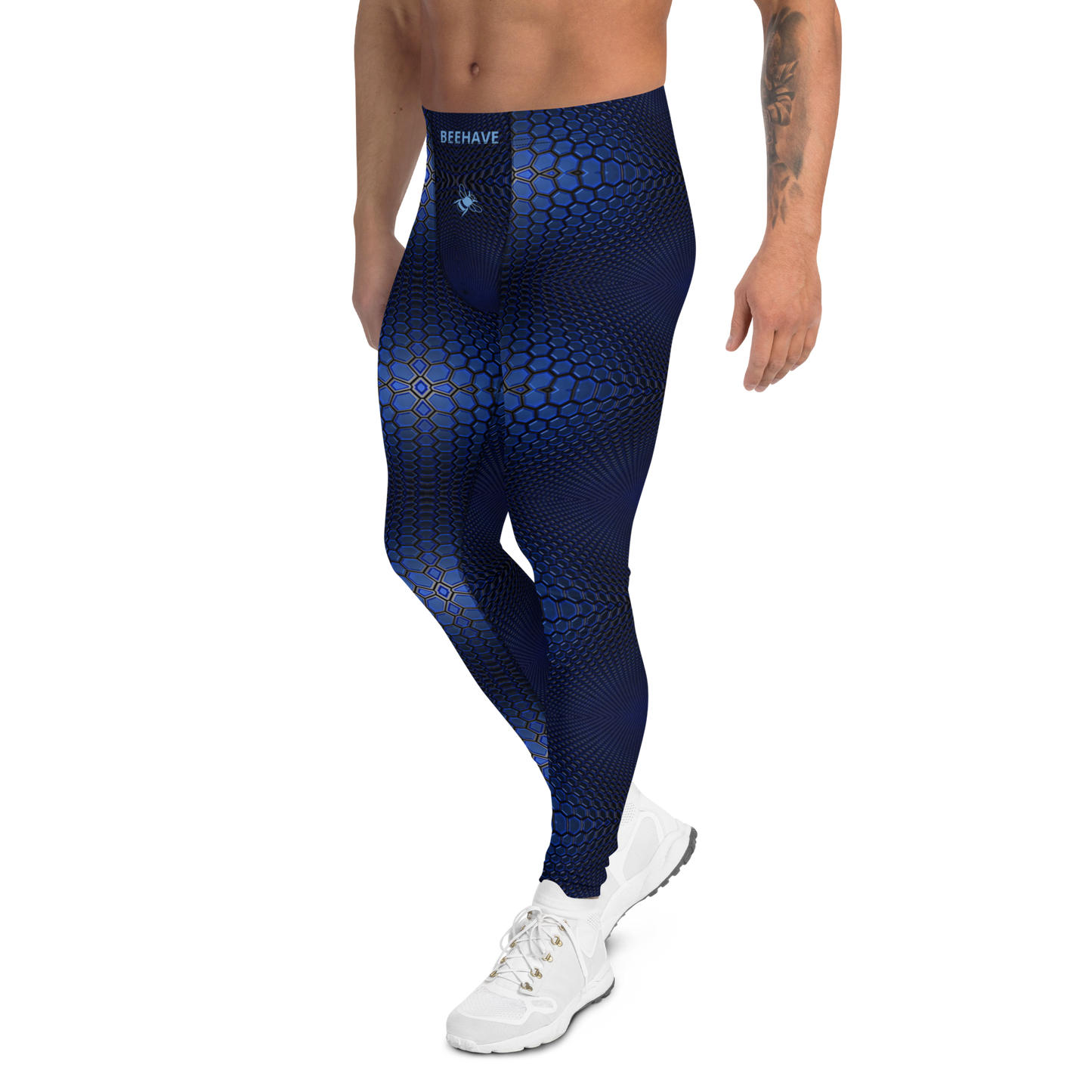 BEEHAVE Blue Men's Leggings