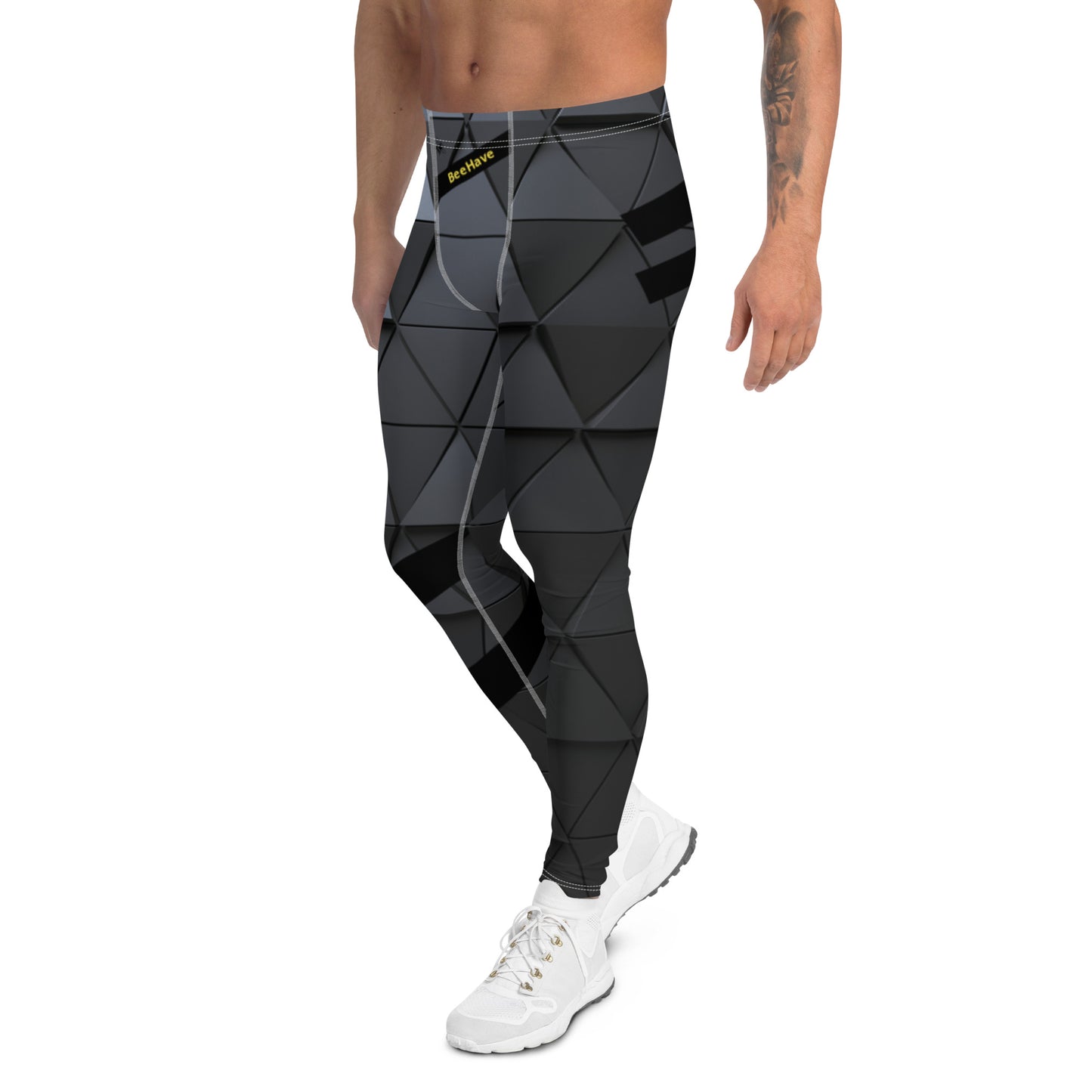 Grey Triangles Men's Leggings