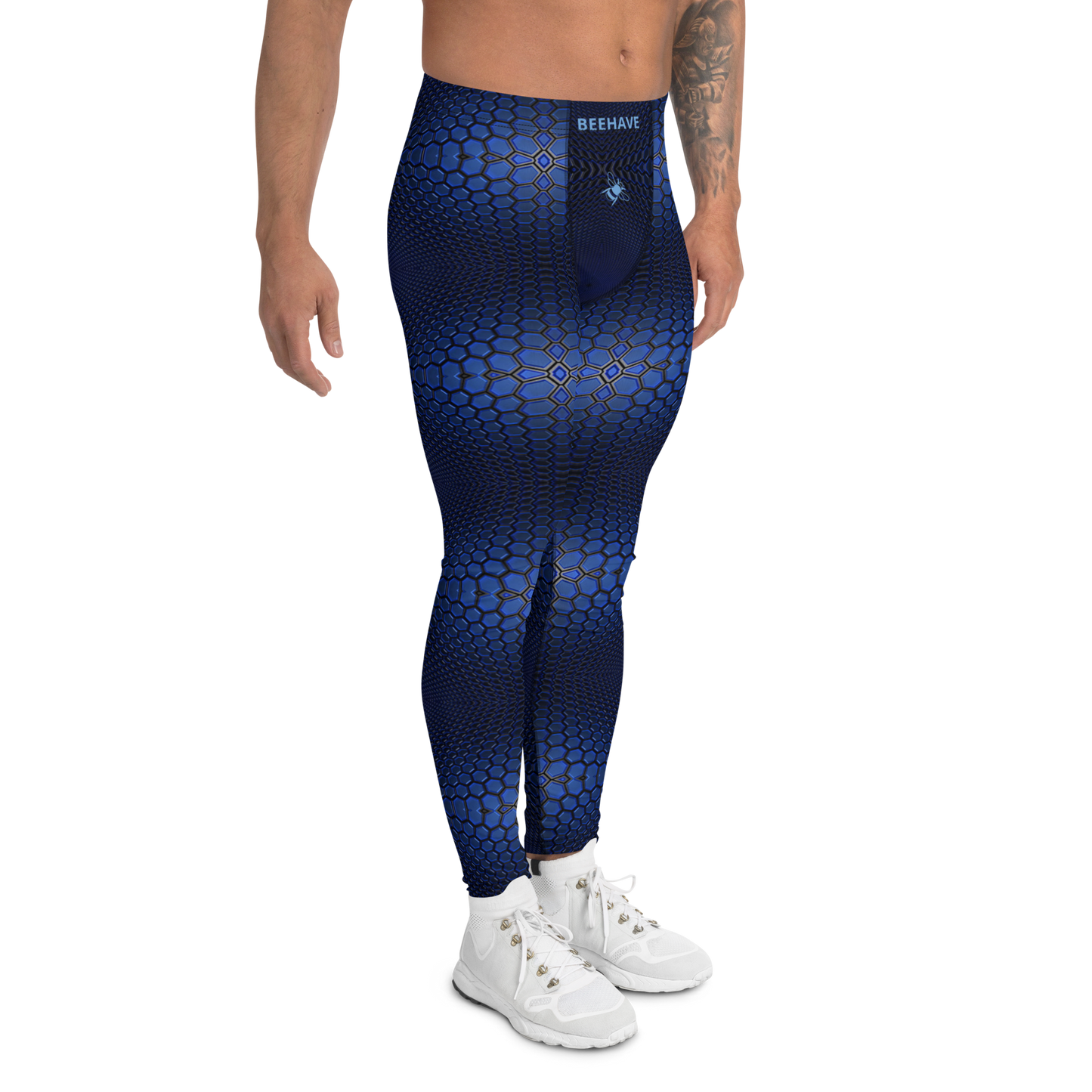 BEEHAVE Blue Men's Leggings