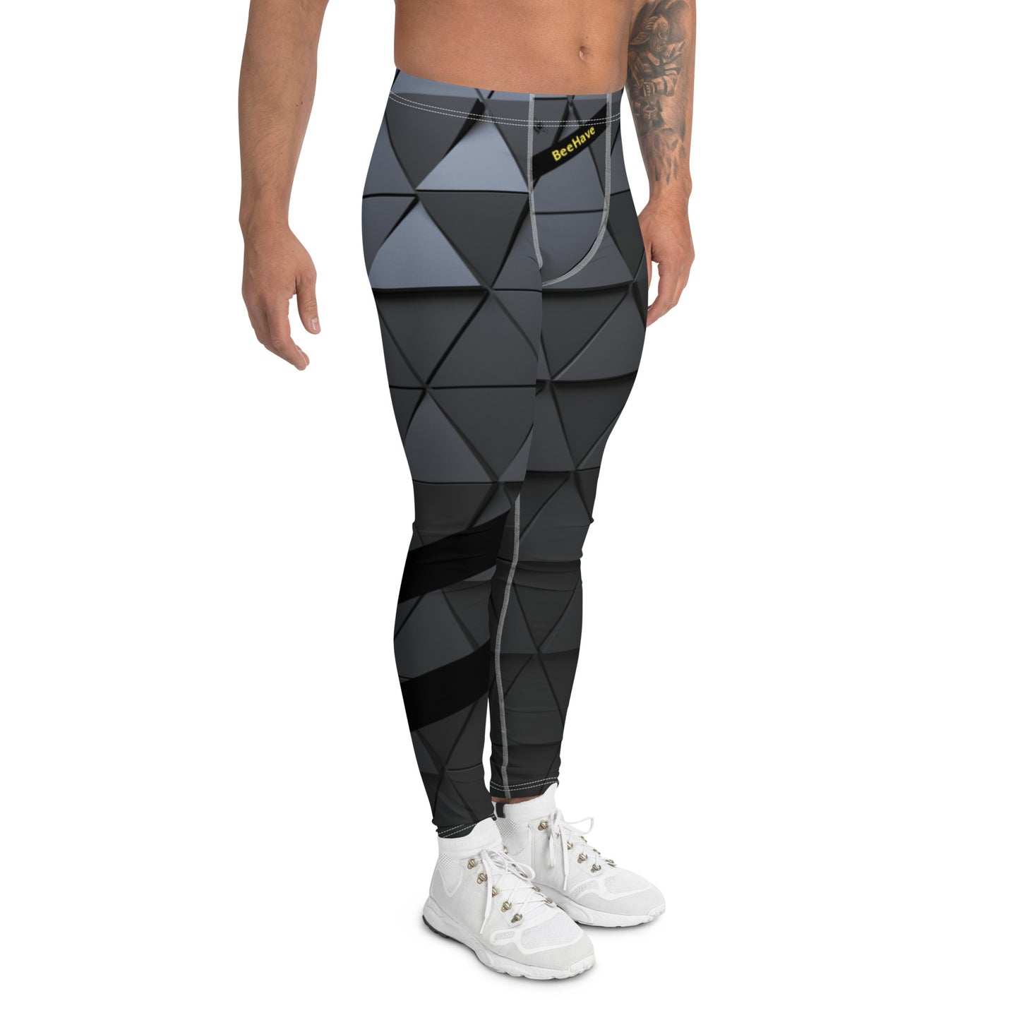 Grey Triangles Men's Leggings