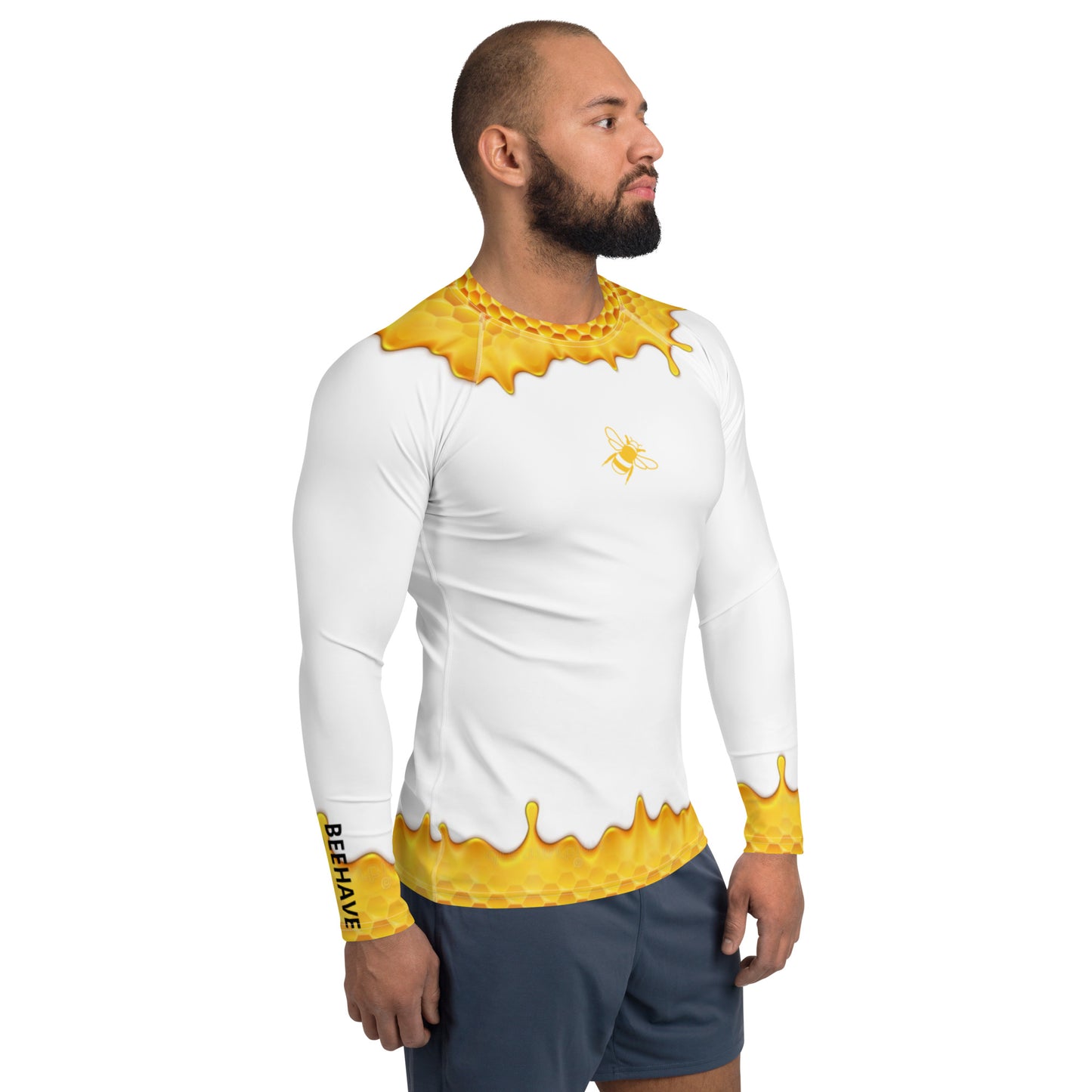 BEEHAVE Honey Men's Rash Guard