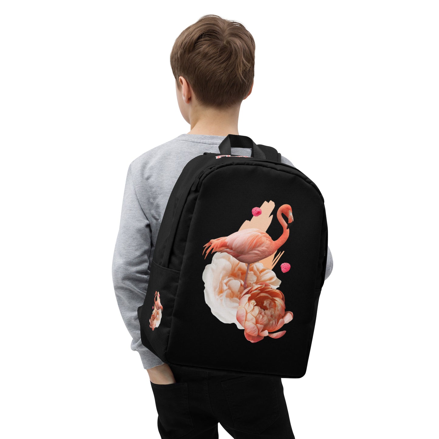 Flamingo Minimalist Backpack