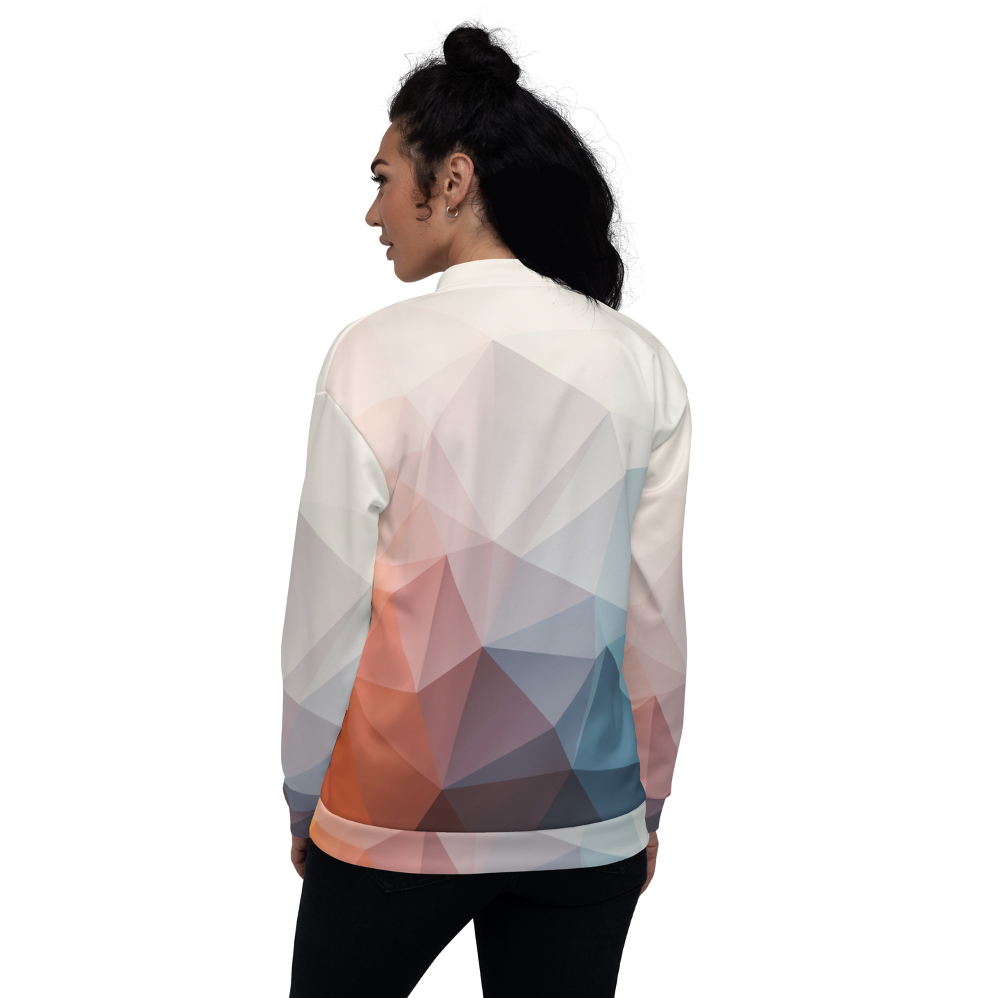 Unisex Diamond Bomber Jacket