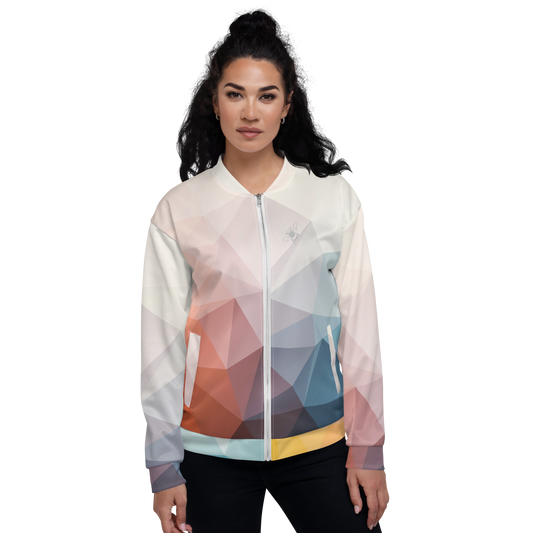 Unisex Diamond Bomber Jacket