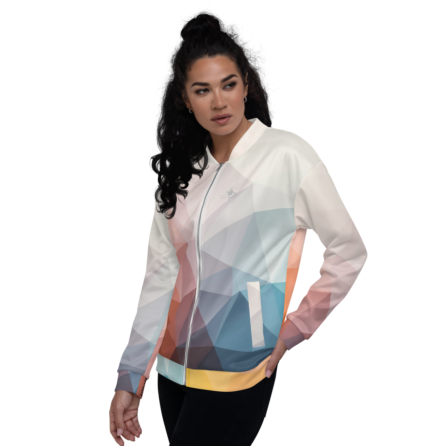 Unisex Diamond Bomber Jacket