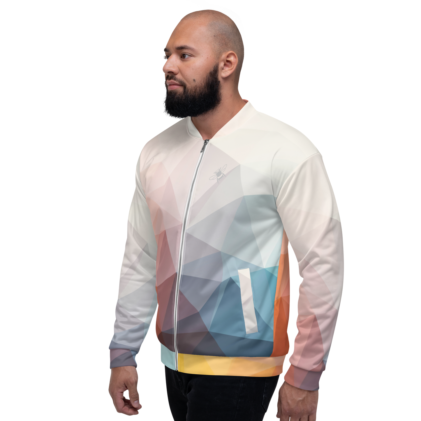 Unisex Diamond Bomber Jacket