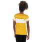 BEEHAVE Honey All-Over Print Women's Athletic T-shirt