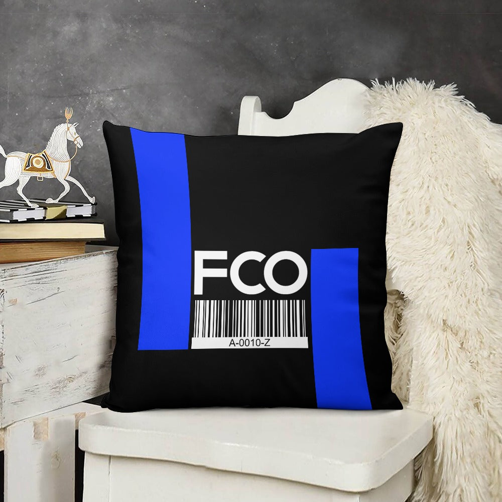 FCO Plush pillow case (double-sided)