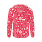 CREW Men's All Over Print Full Zip Hoodie (Model H14)