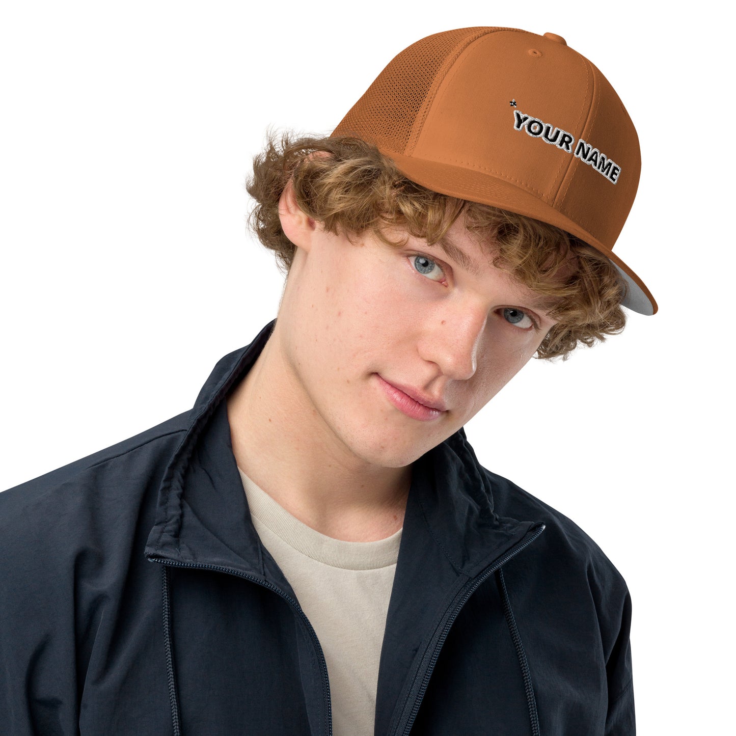 BEEPERSONAL Closed-back trucker cap