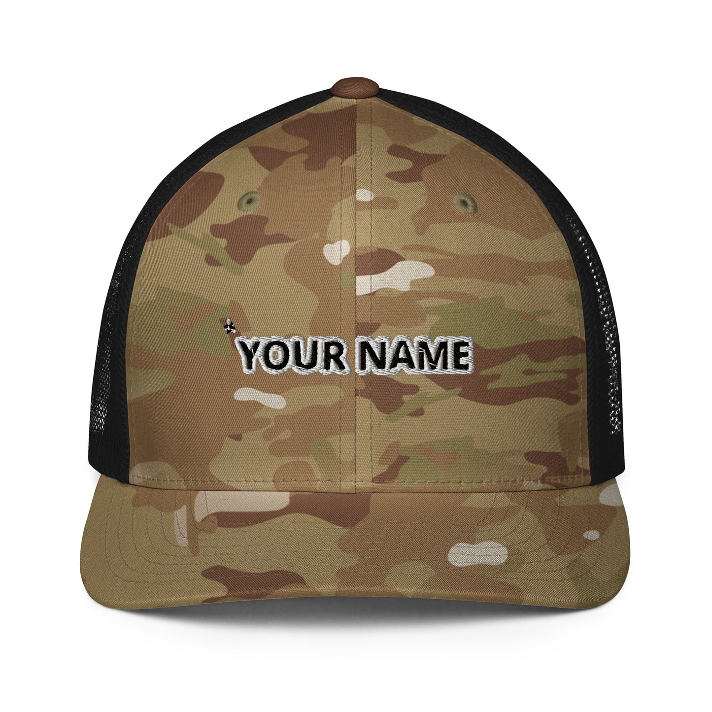 BEEPERSONAL Closed-back trucker cap