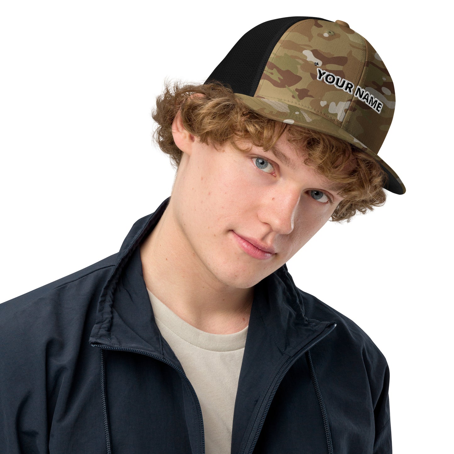 BEEPERSONAL Closed-back trucker cap