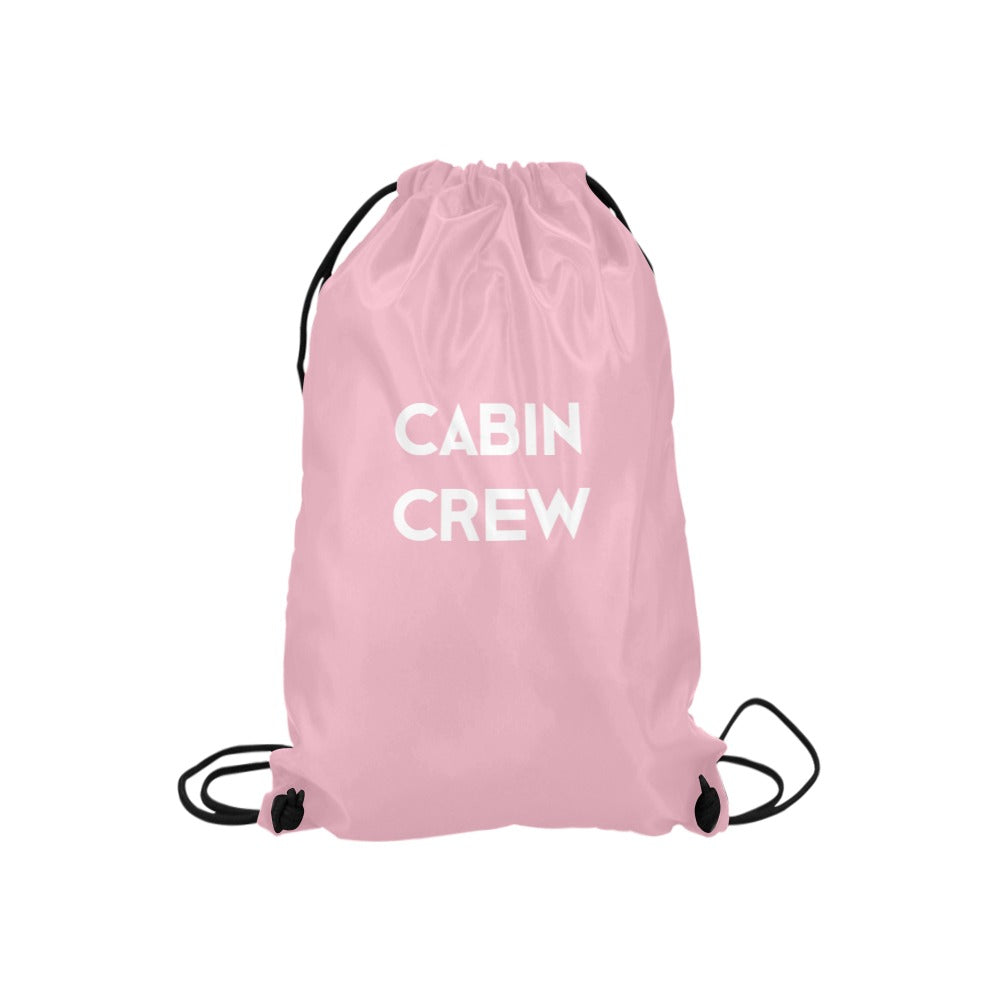 Cabin Crew Drawstring Bags  (Model 1604) (Small)