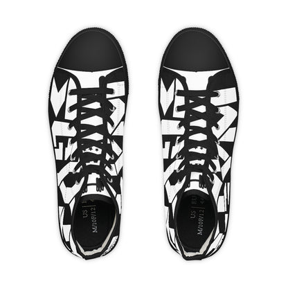 Leg day Men's High Top Sneakers