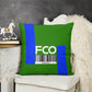 FCO Plush pillow case (double-sided)