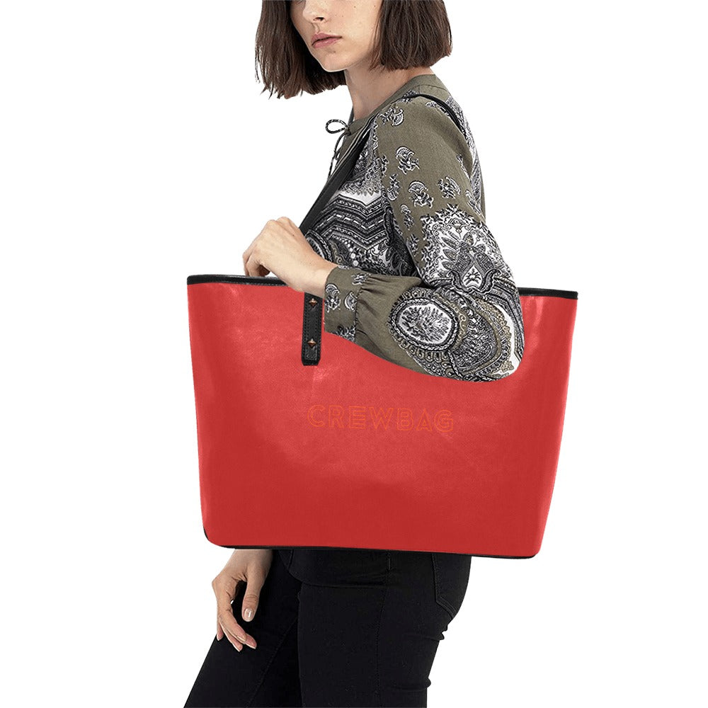 CrewBag PU Leather Tote Bag