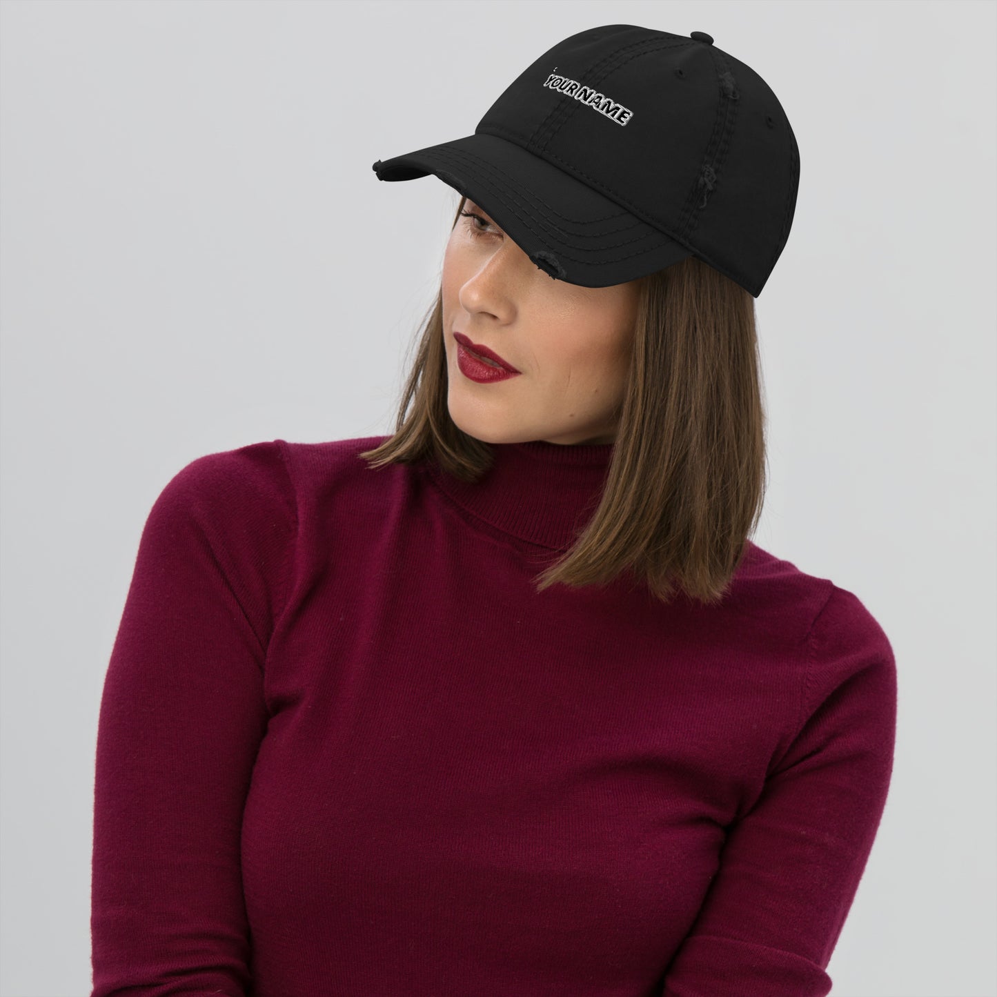 BEEPERSONAL Distressed Dad Hat