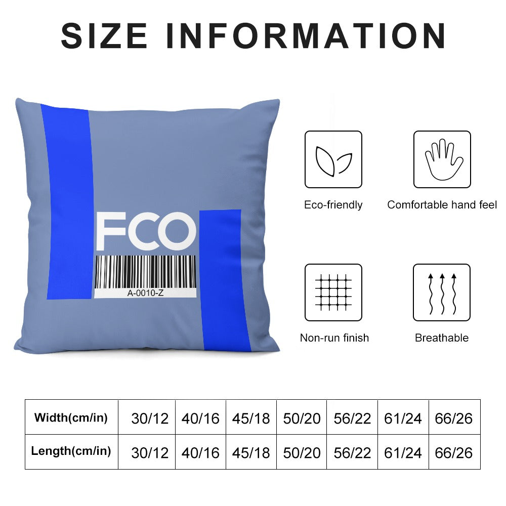 FCO Plush pillow case (double-sided)