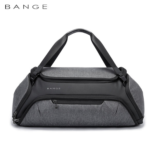 BANGE Fitness Bag Men's Travel bag Dry and wet separation Women's Yoga Exercise Swimming bag Diagonal span duffel bag