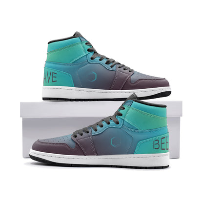 BeeHave Purple & Aqua Unisex Sneaker TR