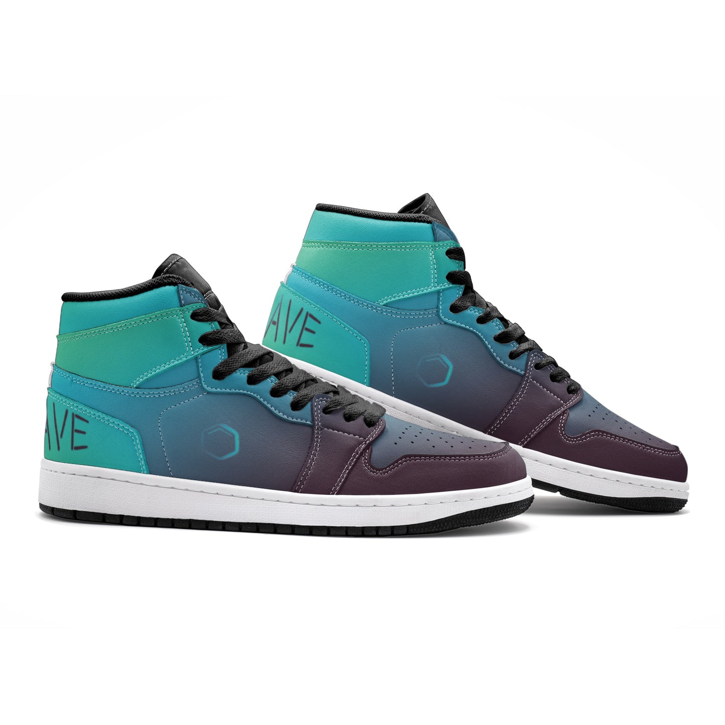 BeeHave Purple & Aqua Unisex Sneaker TR